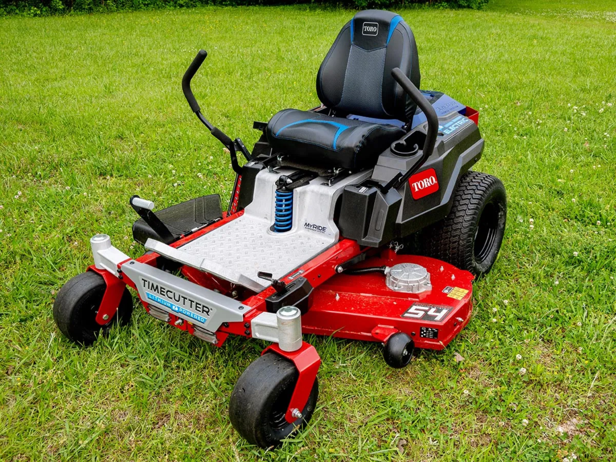 Ride-on and zero-turn mowers